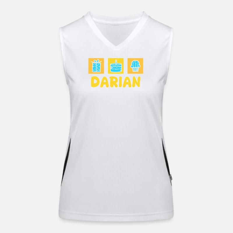 Darian as a given name Women's Functional Contrast Tank Top