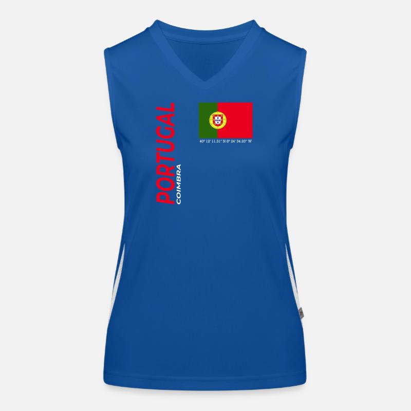Coimbra Funktionelles Kontrast-Tank Top für Frauen