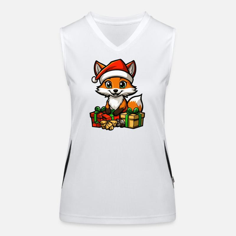Cadeaux de Noël Fox Débardeur respirant contrasté Femme