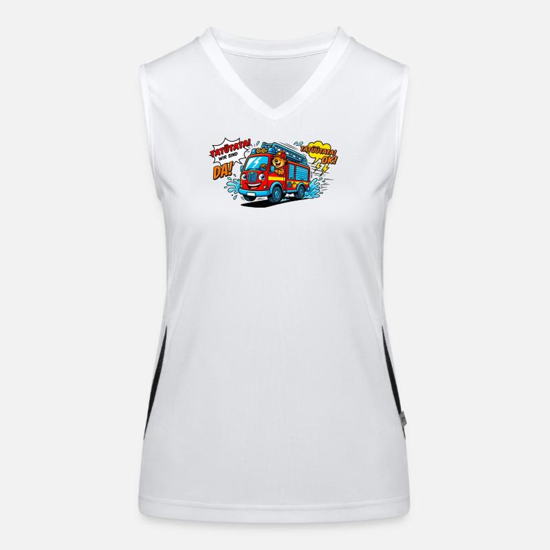 Fire Brigade Bär Women's Functional Contrast Tank Top