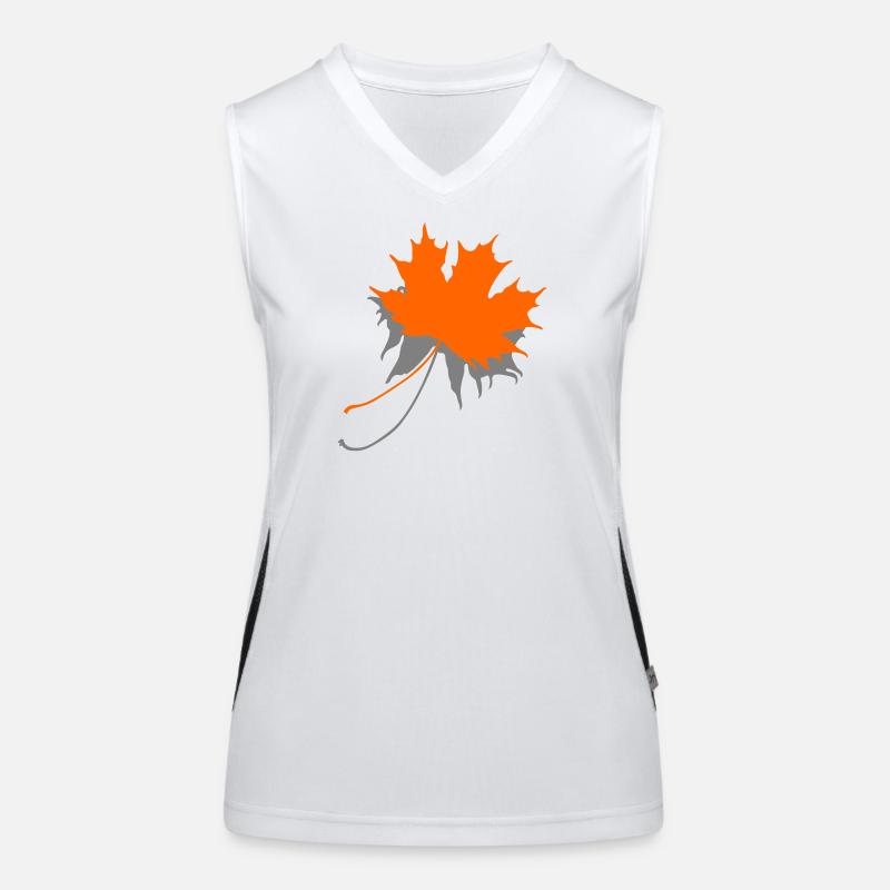 Maple leaf Women's Functional Contrast Tank Top