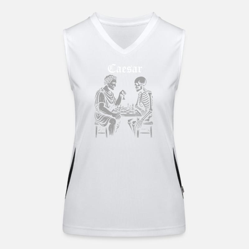 Duel d’échecs de César Débardeur respirant contrasté Femme