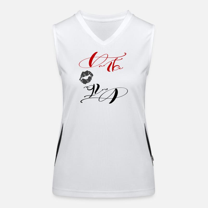 Danke Funktionelles Kontrast-Tank Top für Frauen