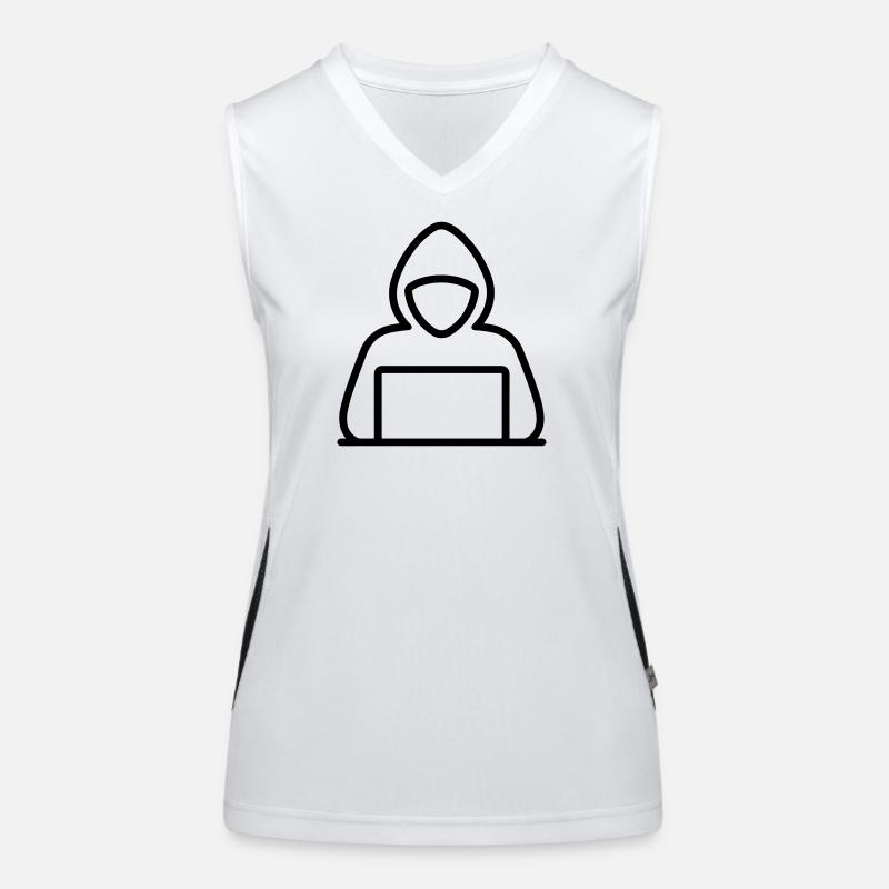 hacker Débardeur respirant contrasté Femme