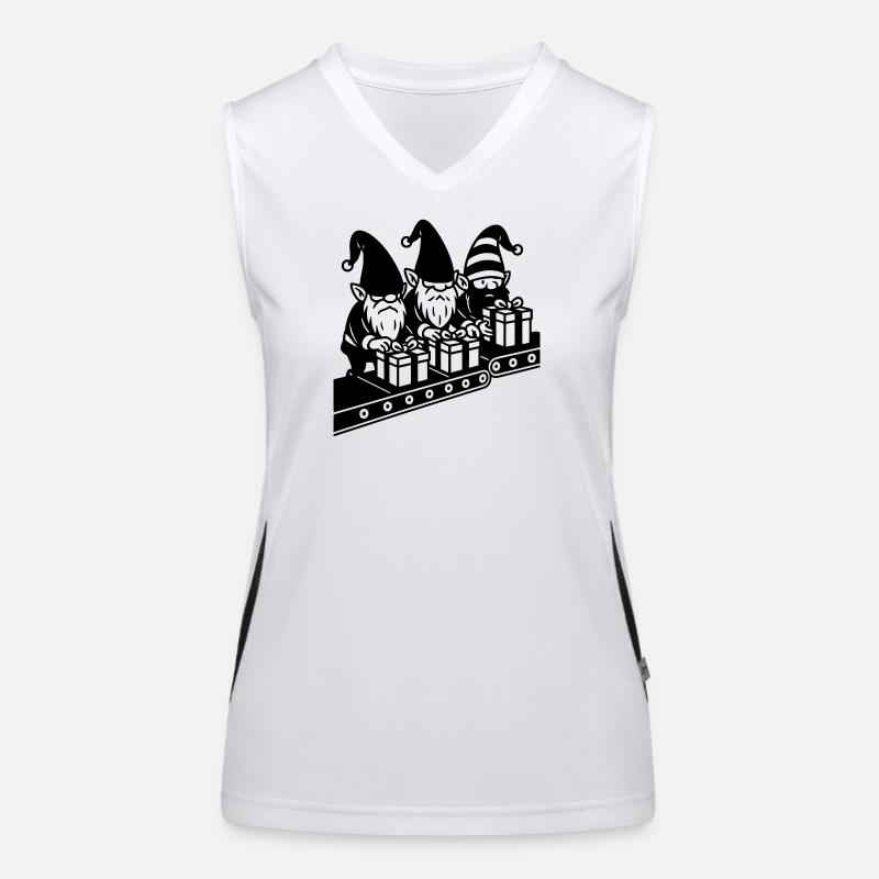 wicht fließband geschenke fabrik Funktionelles Kontrast-Tank Top für Frauen