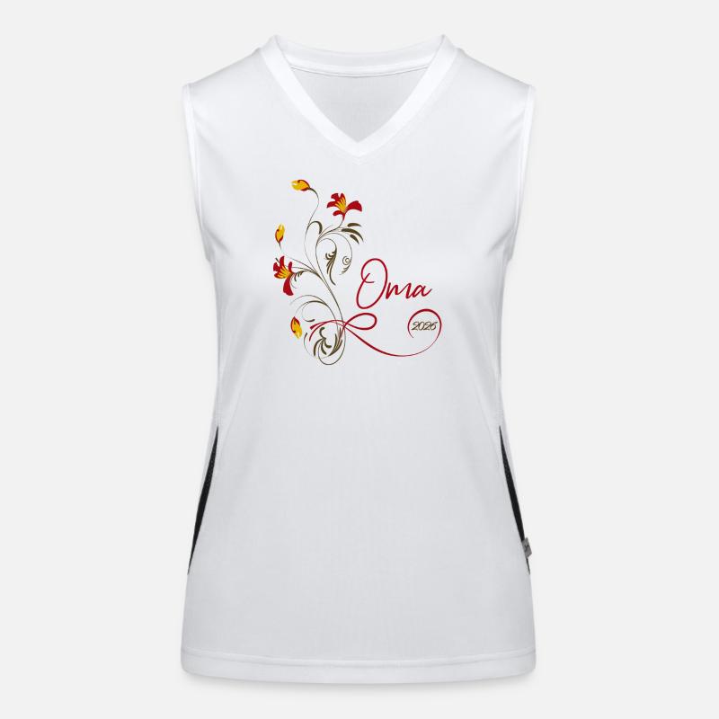 Oma  2026 Funktionelles Kontrast-Tank Top für Frauen