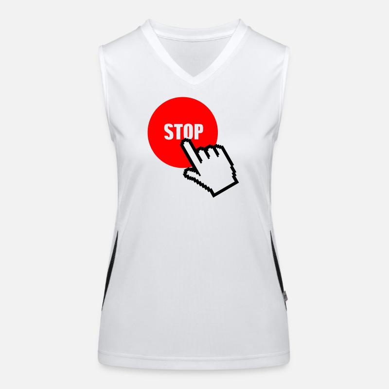 Stop Women's Functional Contrast Tank Top