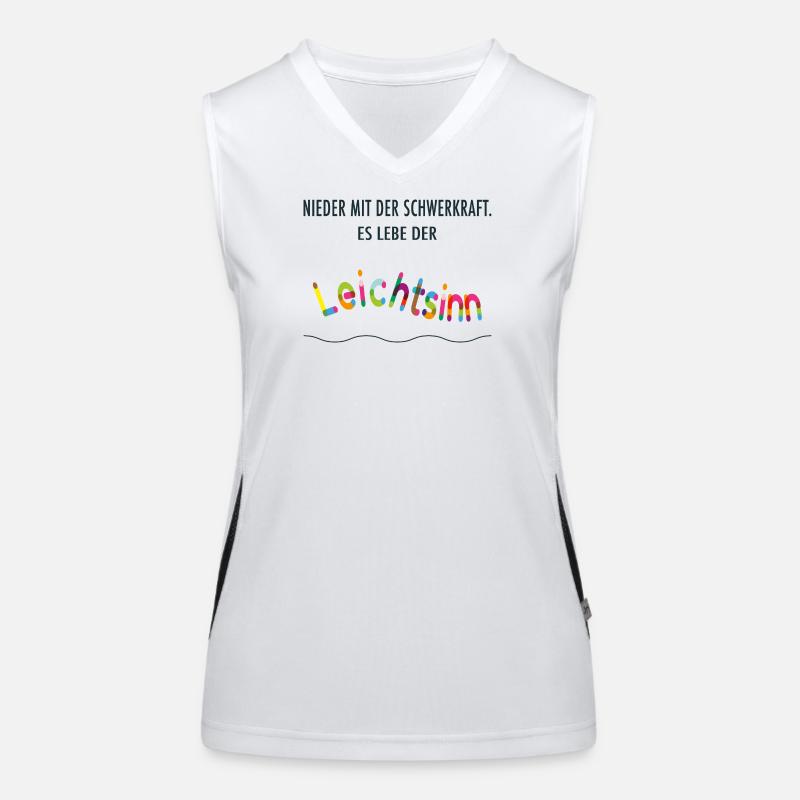 Long live recklessness – colorful & cheerful Women's Functional Contrast Tank Top