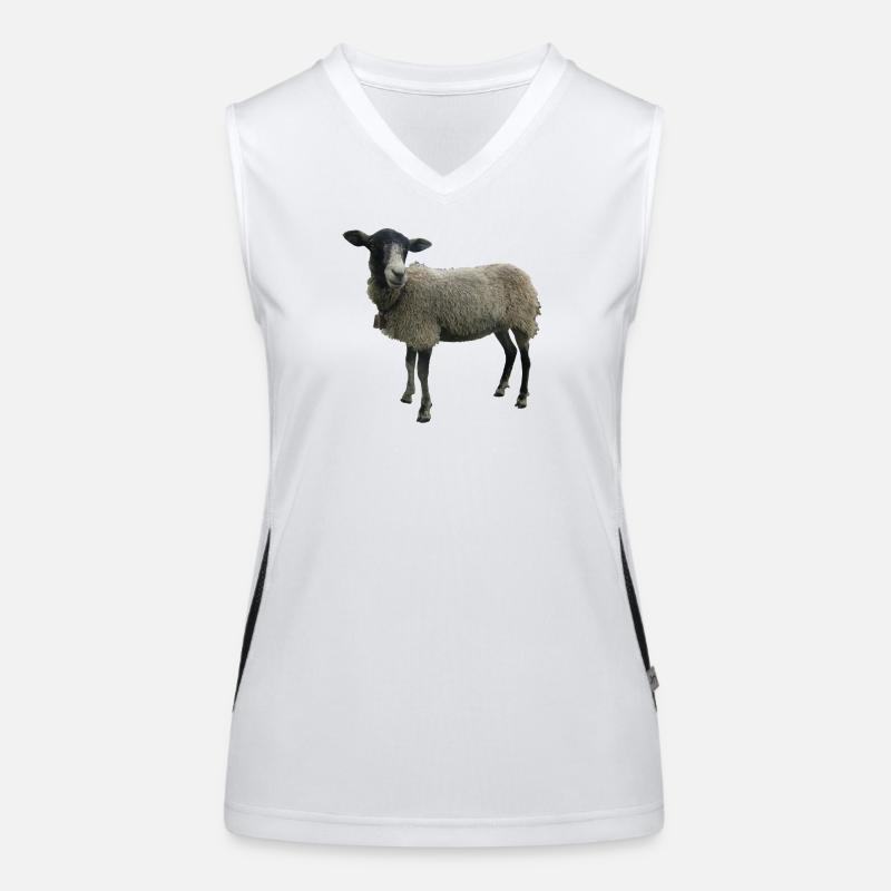 Mouton Débardeur respirant contrasté Femme