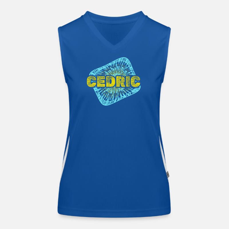 Cedric als Freizeit Funktionelles Kontrast-Tank Top für Frauen