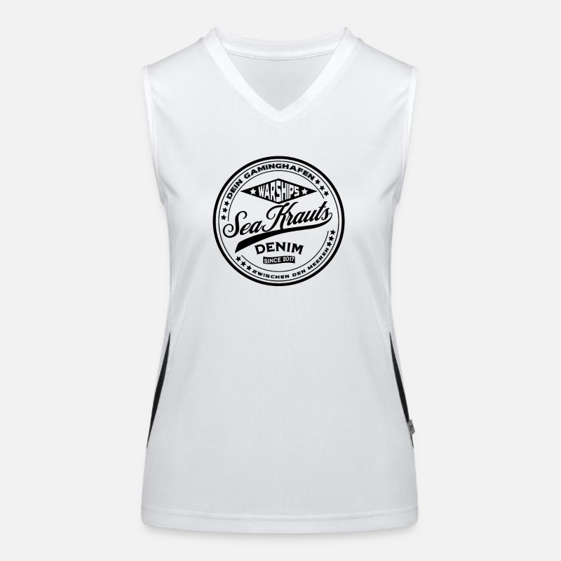 Vintage Seakrauts Logo Women's Functional Contrast Tank Top