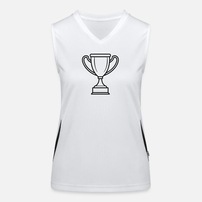 Trophäe Funktionelles Kontrast-Tank Top für Frauen