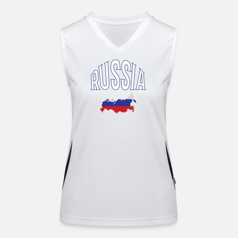 Russie Débardeur respirant contrasté Femme