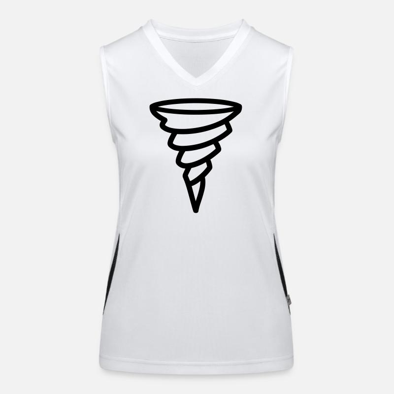 tornade Débardeur respirant contrasté Femme