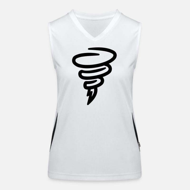 tornade Débardeur respirant contrasté Femme