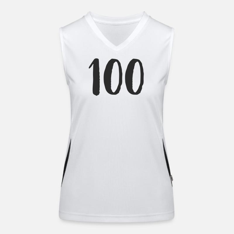 100 Hand Drawn Women's Functional Contrast Tank Top