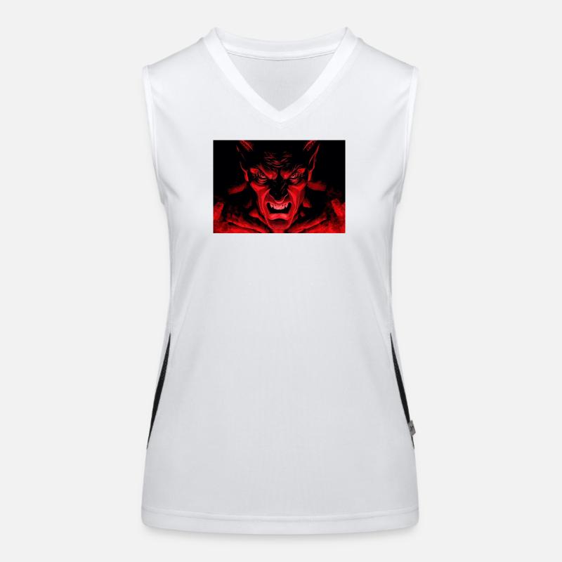 The Devil Women's Functional Contrast Tank Top