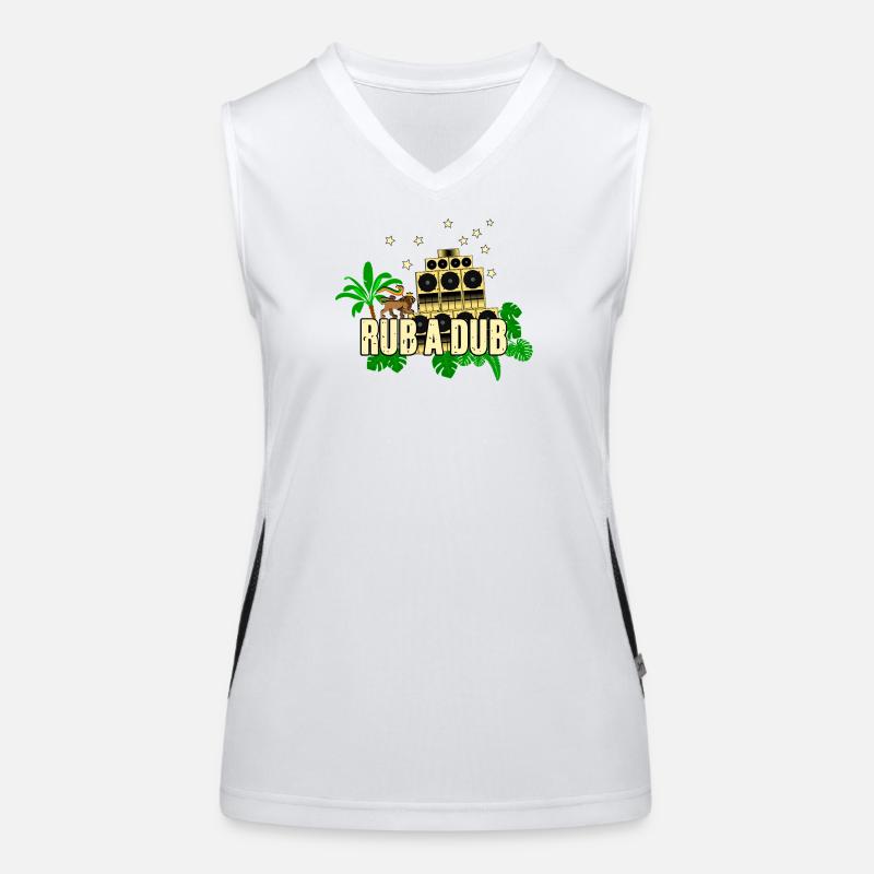 Frottez un doublage Débardeur respirant contrasté Femme