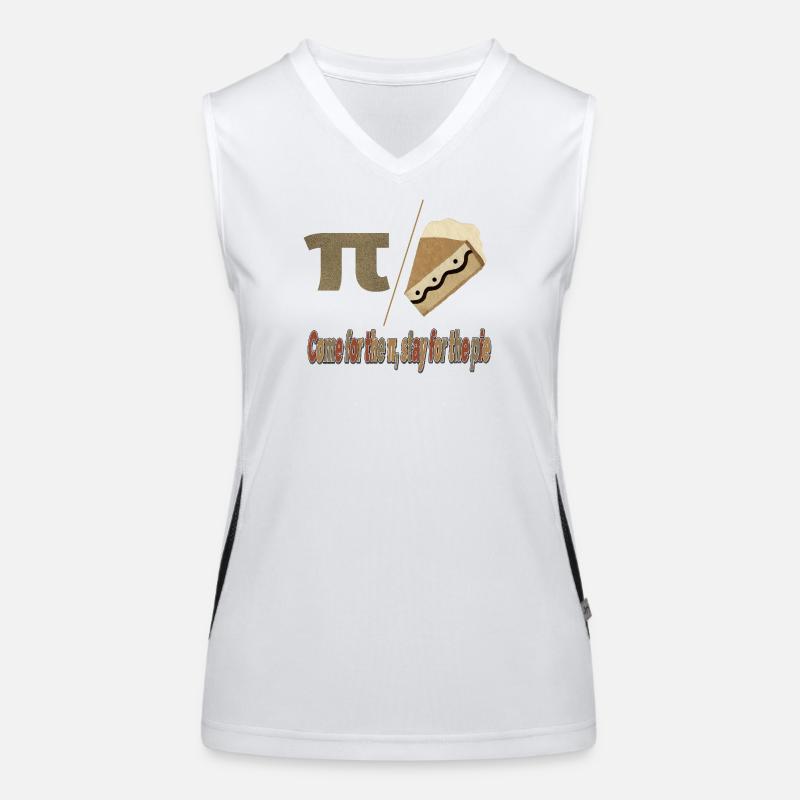 Pi Pie Pun Tee Funktionelles Kontrast-Tank Top für Frauen