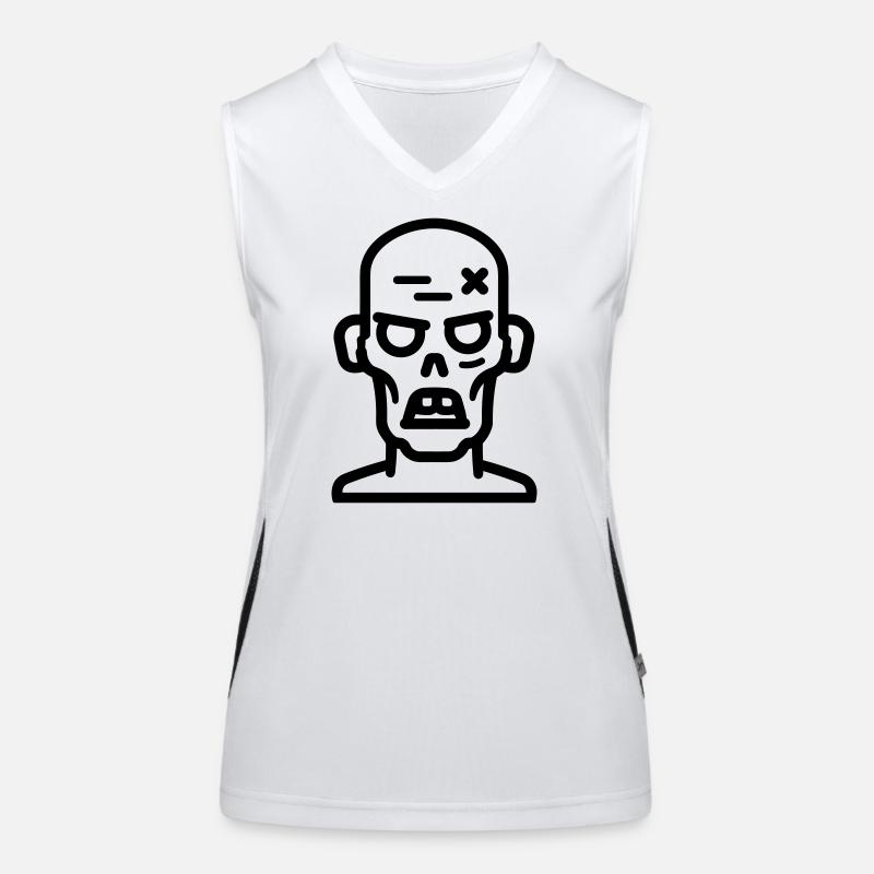 zombie Women's Functional Contrast Tank Top