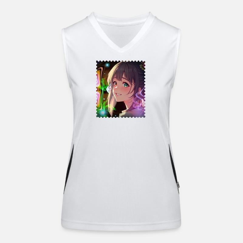 Magical Neon Dream Heroine Women's Functional Contrast Tank Top