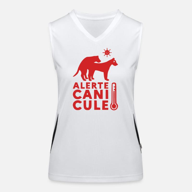 HITZEWELLENWARNUNG! Funktionelles Kontrast-Tank Top für Frauen