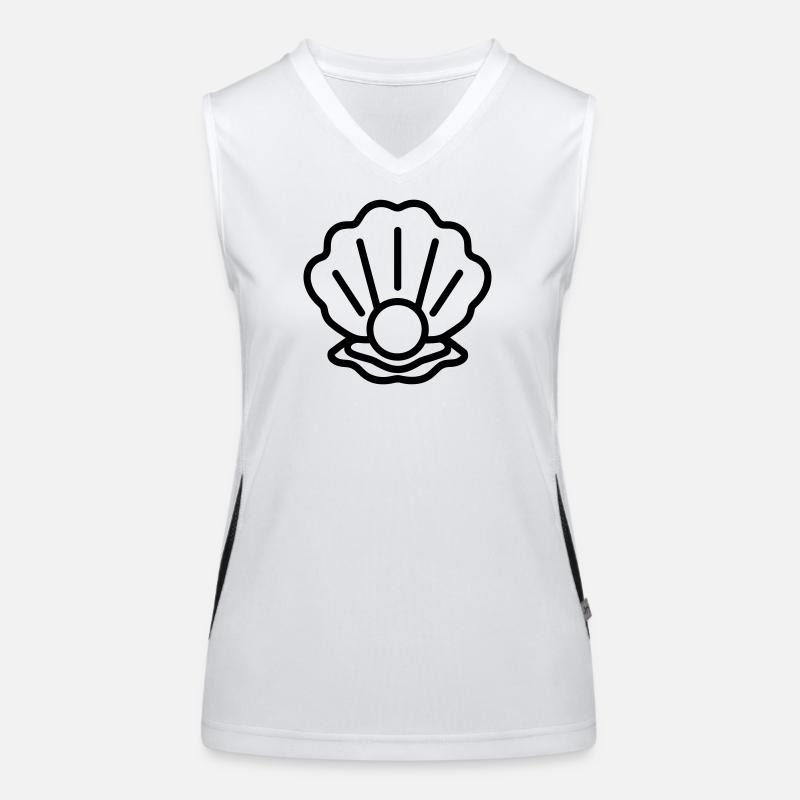 Auster Funktionelles Kontrast-Tank Top für Frauen