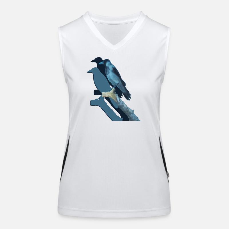 Crow's Luck Women's Functional Contrast Tank Top