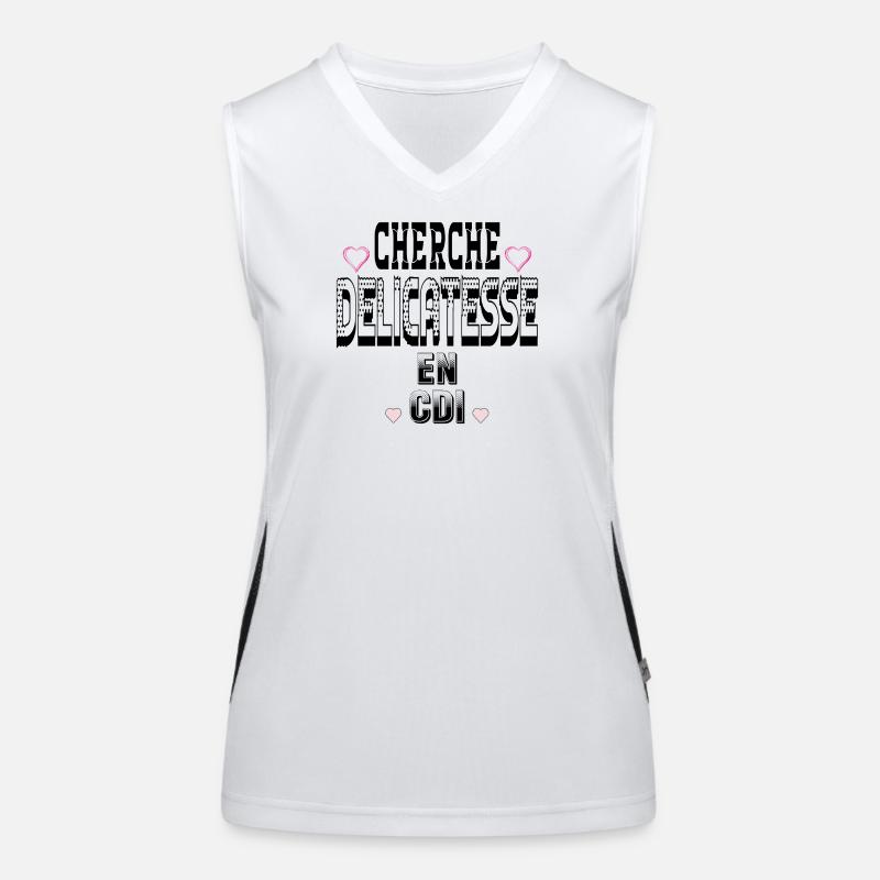 Looking for delicacy on a permanent contract Women's Functional Contrast Tank Top