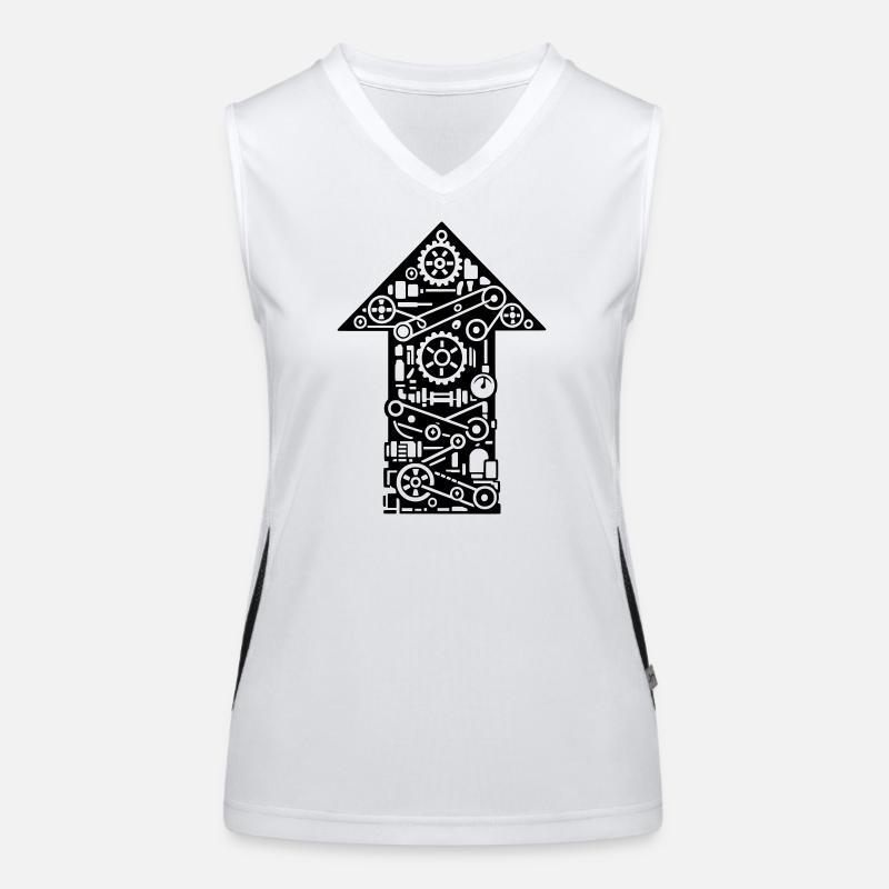 Pfeil Machine Technology Women's Functional Contrast Tank Top