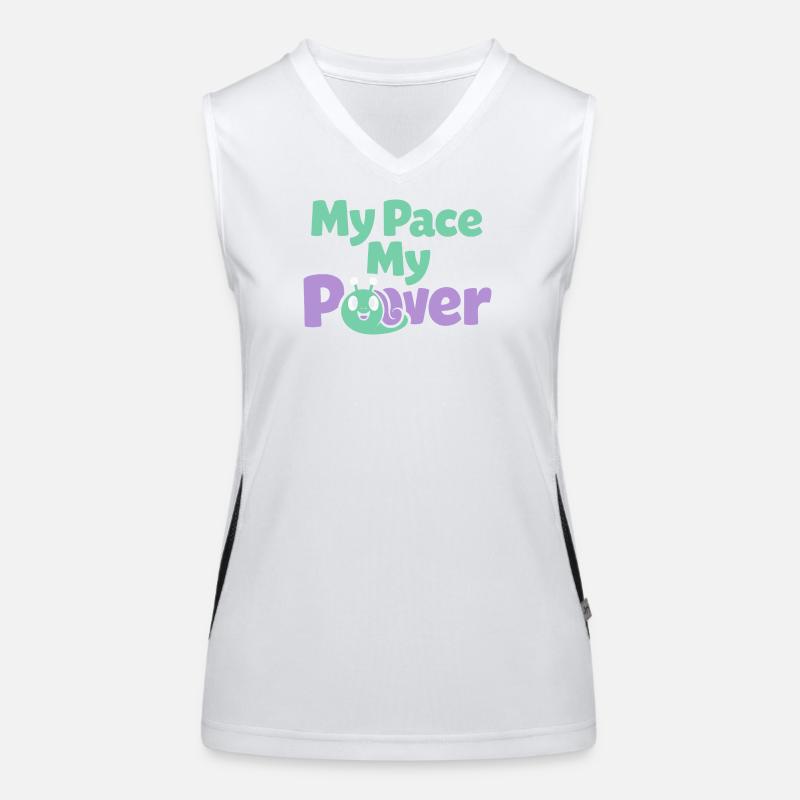 Gentle parenting identity, slow Women's Functional Contrast Tank Top