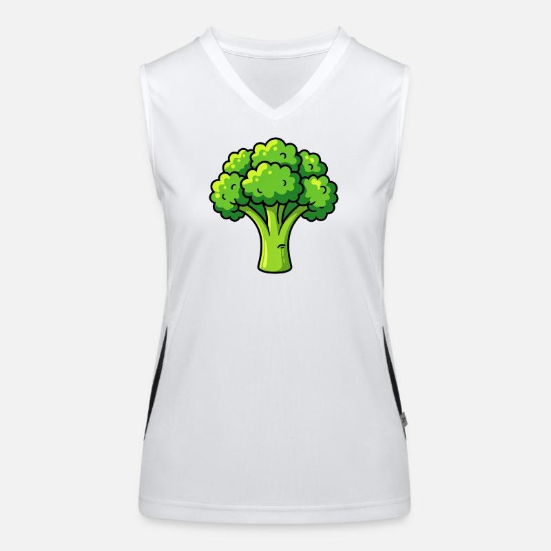 Brocoli Débardeur respirant contrasté Femme