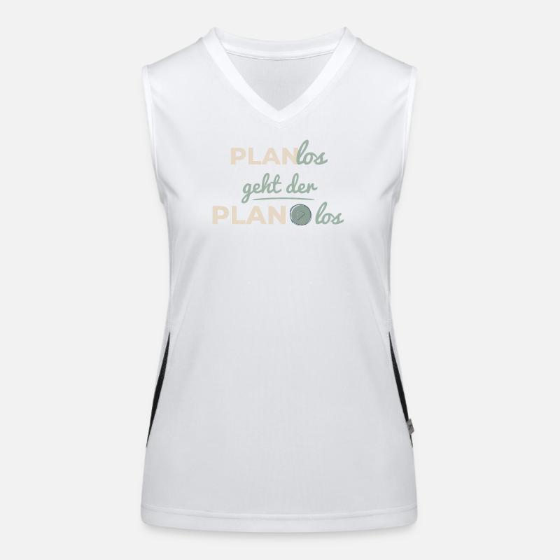Le plan commence de façon désordonnée : Typographie scandinave beige Débardeur respirant contrasté Femme