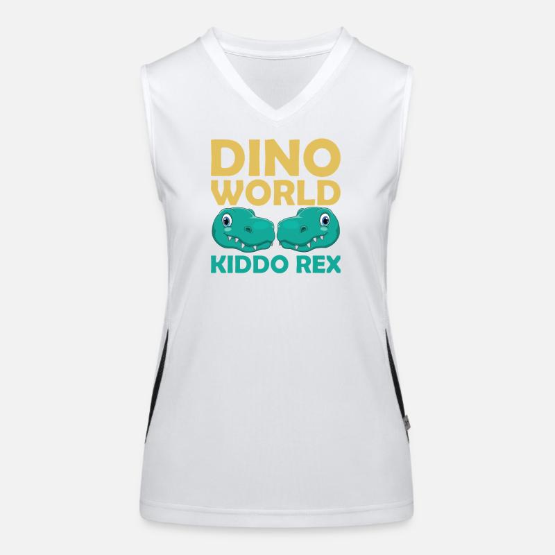 Dino World Kiddo Rex Débardeur respirant contrasté Femme