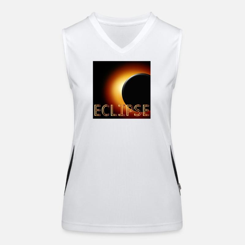 Total Solar Eclipse 2026 Women's Functional Contrast Tank Top