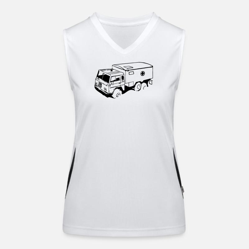 TGB13 Sany Funktionelles Kontrast-Tank Top für Frauen