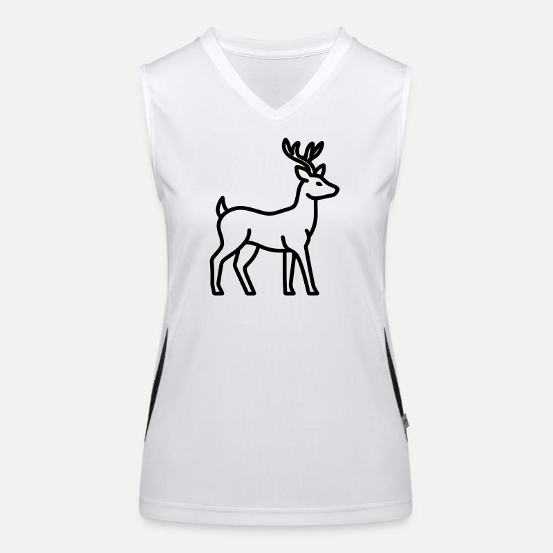 deer Women's Functional Contrast Tank Top