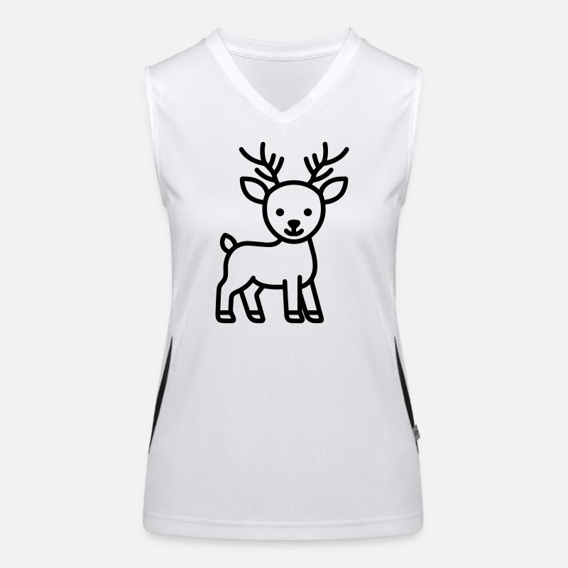 deer Women's Functional Contrast Tank Top