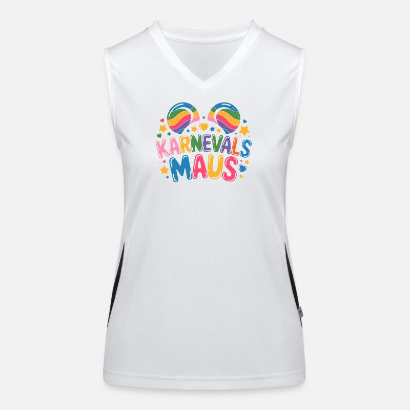 Carnival Mouse Cologne Carnival Mouse Women's Functional Contrast Tank Top