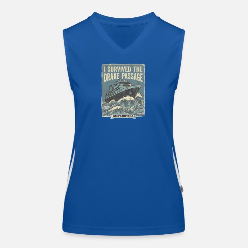 I have passed the passage in Antarctica Women's Functional Contrast Tank Top