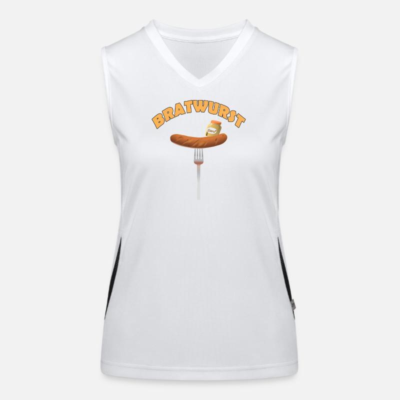 Bratwurst Women's Functional Contrast Tank Top