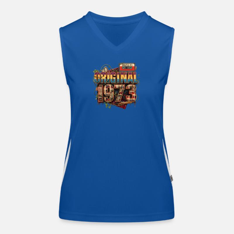 Original 1973 Retro Collage Women's Functional Contrast Tank Top