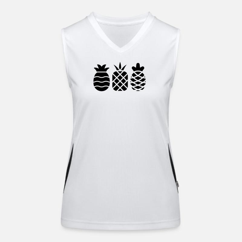 Pineapple without frills Women's Functional Contrast Tank Top