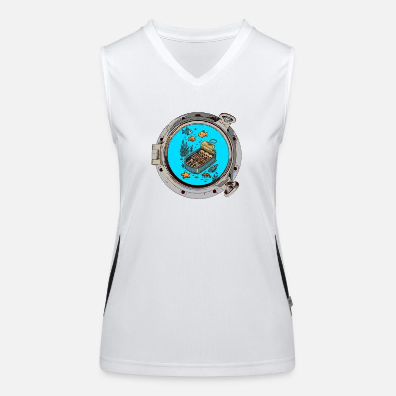 sleeping in a can Women's Functional Contrast Tank Top