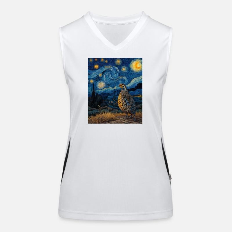 Caille Van Gogh Débardeur respirant contrasté Femme