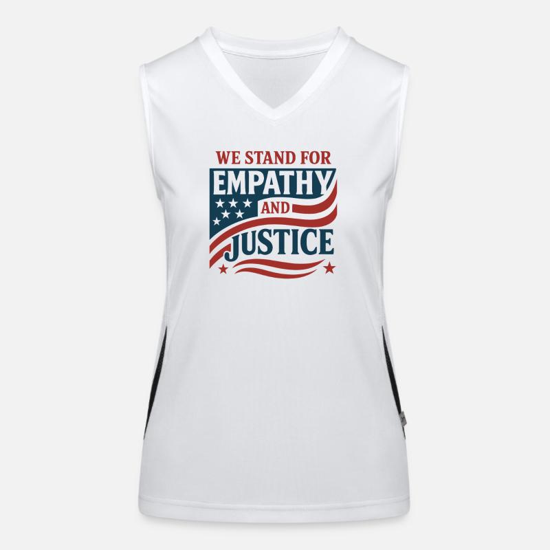 Forensic Nurse Practitioner Empathy & Justice Women's Functional Contrast Tank Top