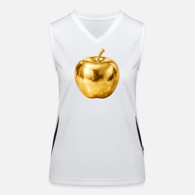 Golden Apple – Premium Shine Women's Functional Contrast Tank Top