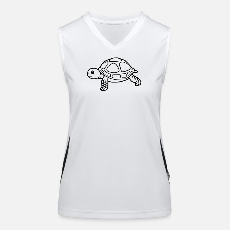 Turtle Turtles Women's Functional Contrast Tank Top