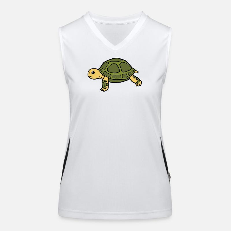 Turtle Turtles Women's Functional Contrast Tank Top