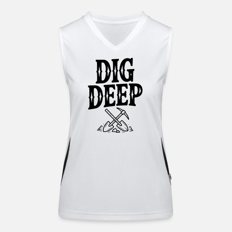 Dig Deep Women's Functional Contrast Tank Top